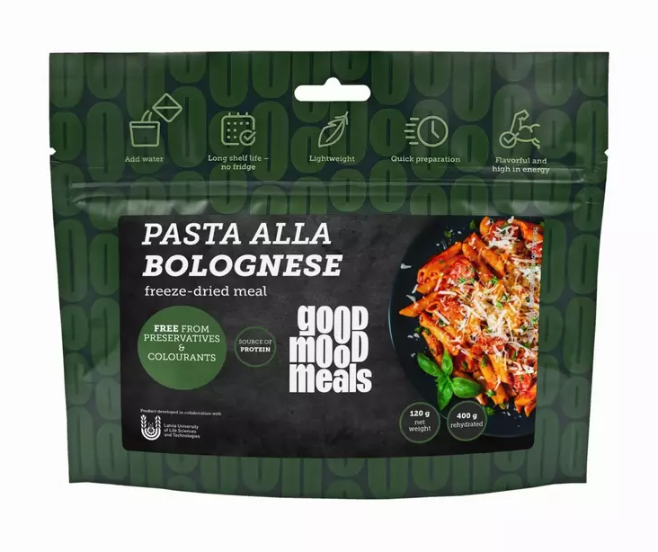 GoodMoodMeals Pasta Bolognese - Retkiruuat - 4750296003655 - 2