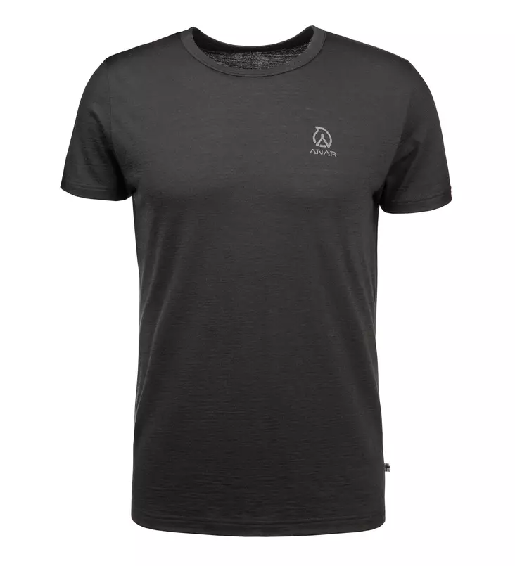 Anar Muorra M's Merino T-Shirt Black - Metsästäjän alus- ja väliasut - 6438014261195 - 1