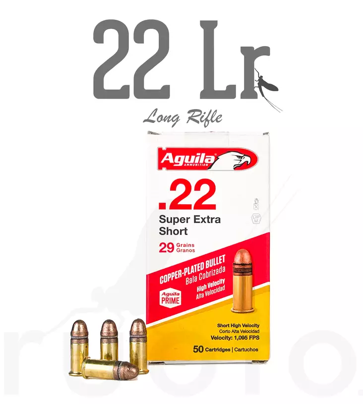 Aquila Short High Velocity .22 LR - Patruunat 22 LR - 640420001135 - 2