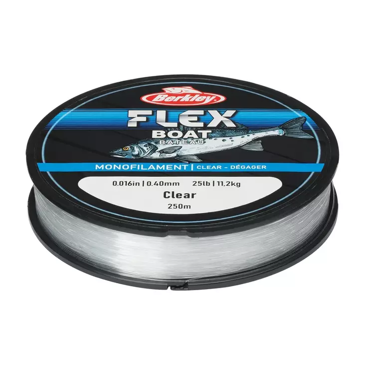 Berkley Flex Boat 0,35mm Clear - Pääsiimat - 028632986585 - 1