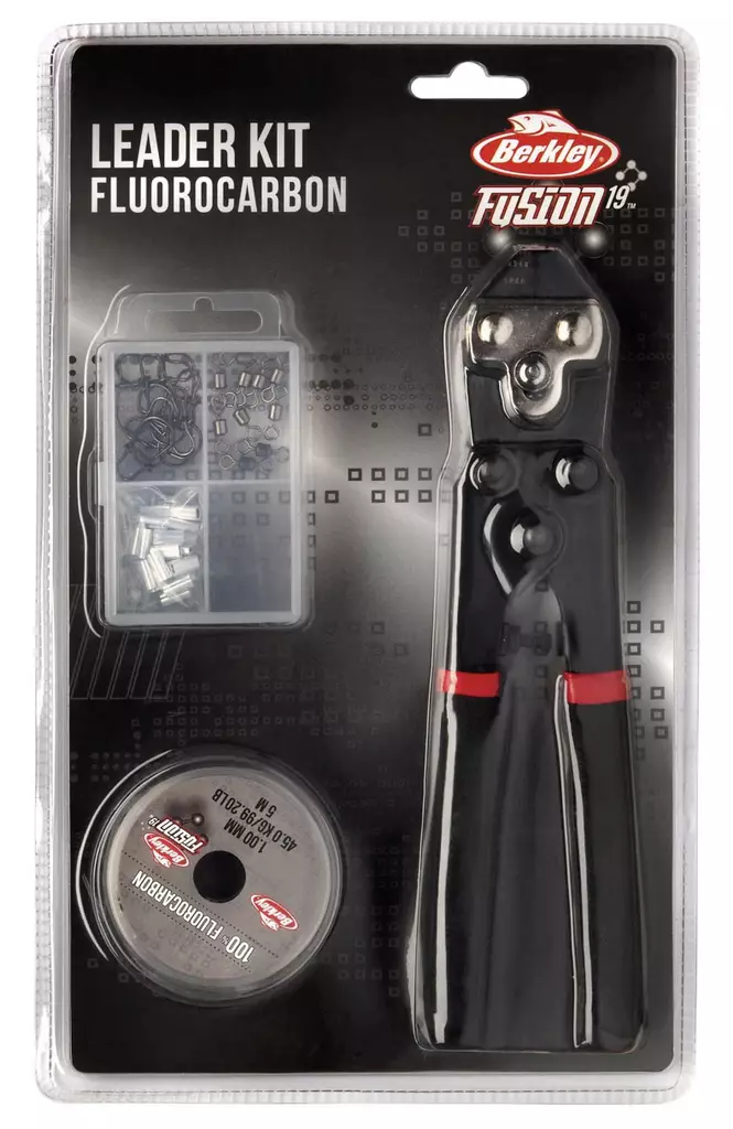 Berkley Fusion19 Leader Kit Fluorocarbon - Valmisperukkeet - 028632970225 - 1