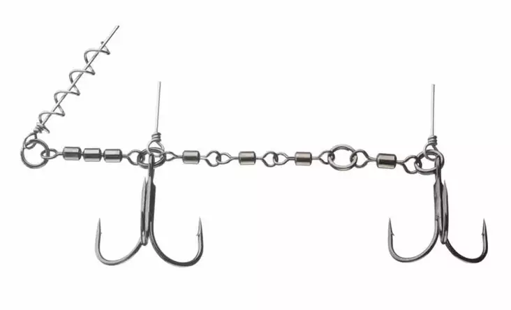 Daiwa Prorex Screw-in Swiwel Assist Stinger - Haukirigit ja -tarvikkeet - 4066466060435 - 1