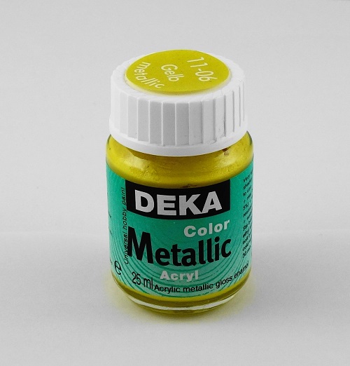 Deca Lack Metallic 25ml - Liuotinohenteiset maalit ja värit - SAMDLM25 - 1