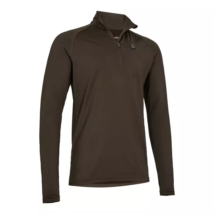 Deerhunter Heat Game ½-Zip Undershirt Wood - Aluspaidat - 5702827249925 - 1