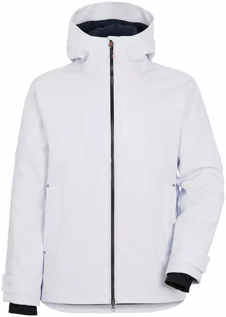 Didriksons Orust USX Jacket Snow White - Miesten kuoritakit - 7332627980865 - 1