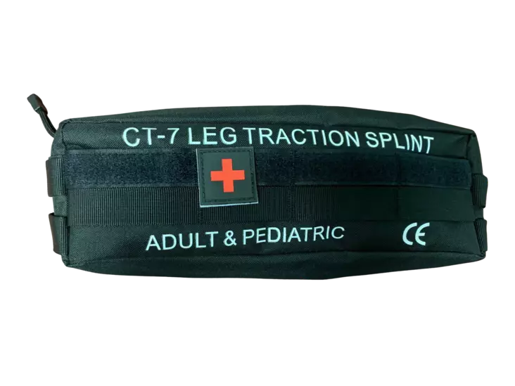 Faretec CT-7 Leg Traction Splint Black - Ensiaputarvikkeet - 6438407018085 - 1