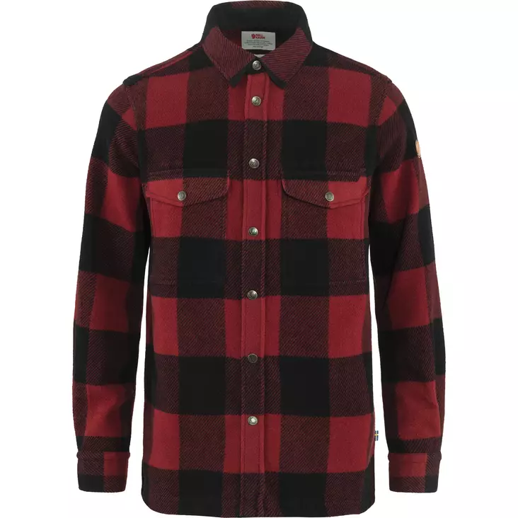 Fjällräven Canada Shirt Red - Metsästäjän paidat - 7392158891825 - 1