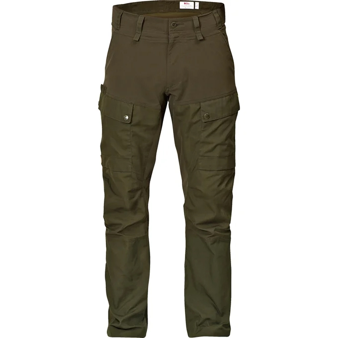 Fjällräven Lappland Hybrid W Housut Dark Olive - Naisten metsästyshousut - 7323450165635 - 1