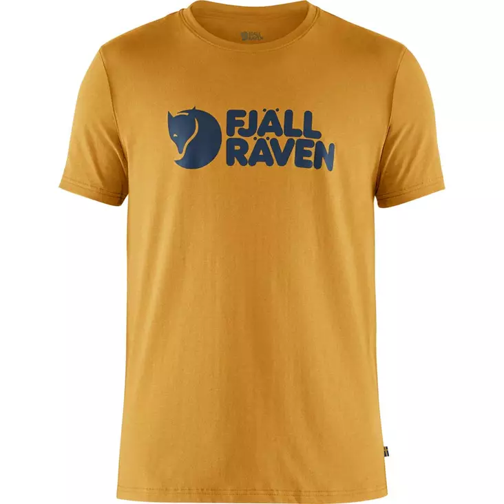 Fjällräven Logo T-shirt M Ochre - Miesten t-paidat - 7323450606015 - 1