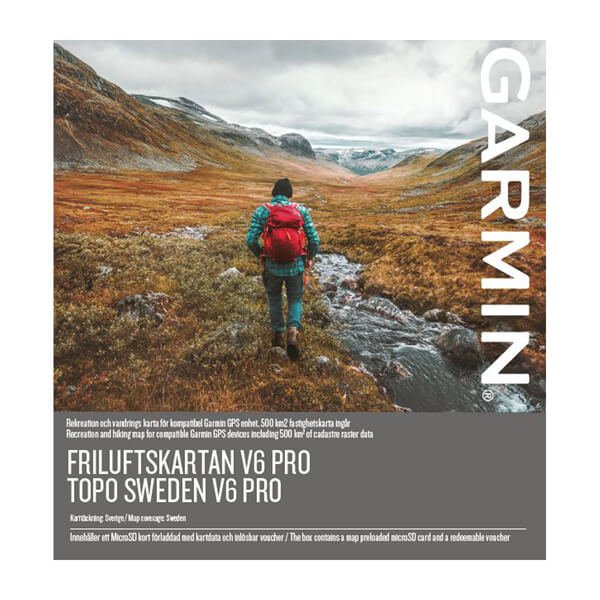 Garmin TOPO Sweden v6 Pro - GPS-paikannuslaitteet ja kellot - 0753759243395 - 1