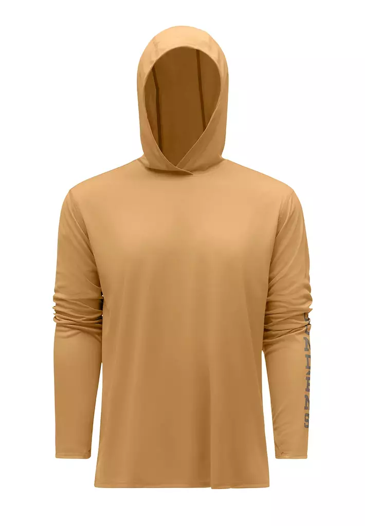 Grundens Tough Sun Hoodie Whiskey - Hupparit - 0840316329675 - 1