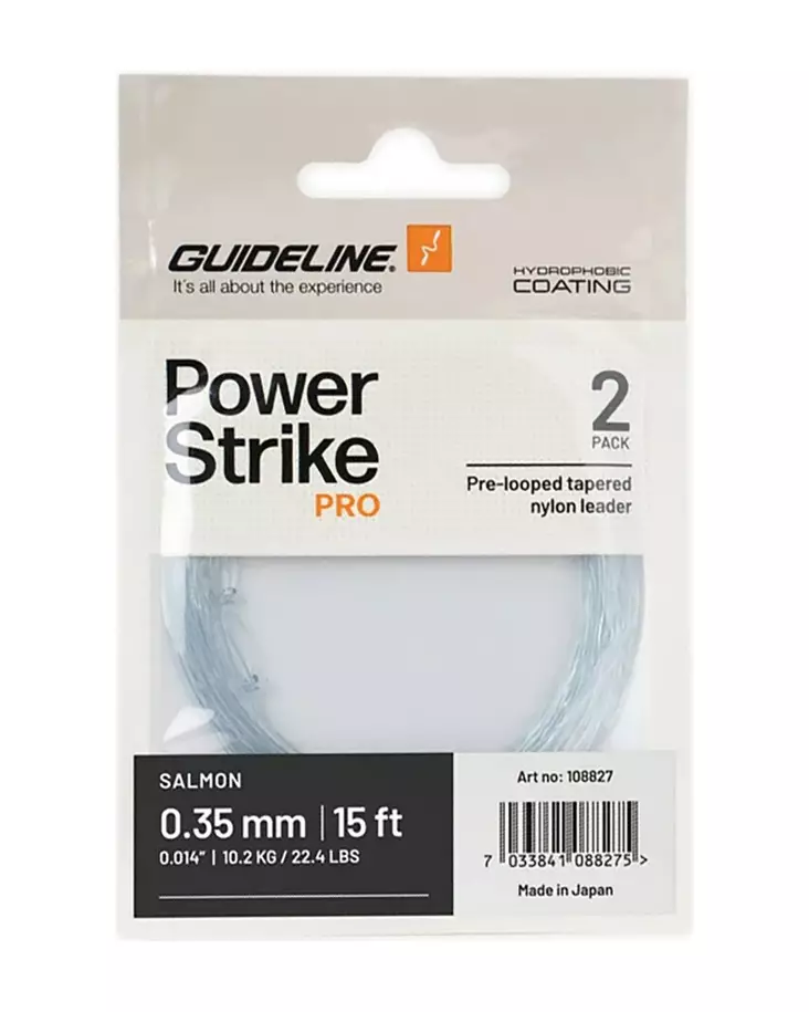 Guideline PS PRO Salmon 15' 0,35mm - Nylonkartioperukkeet - 7033841088275 - 1
