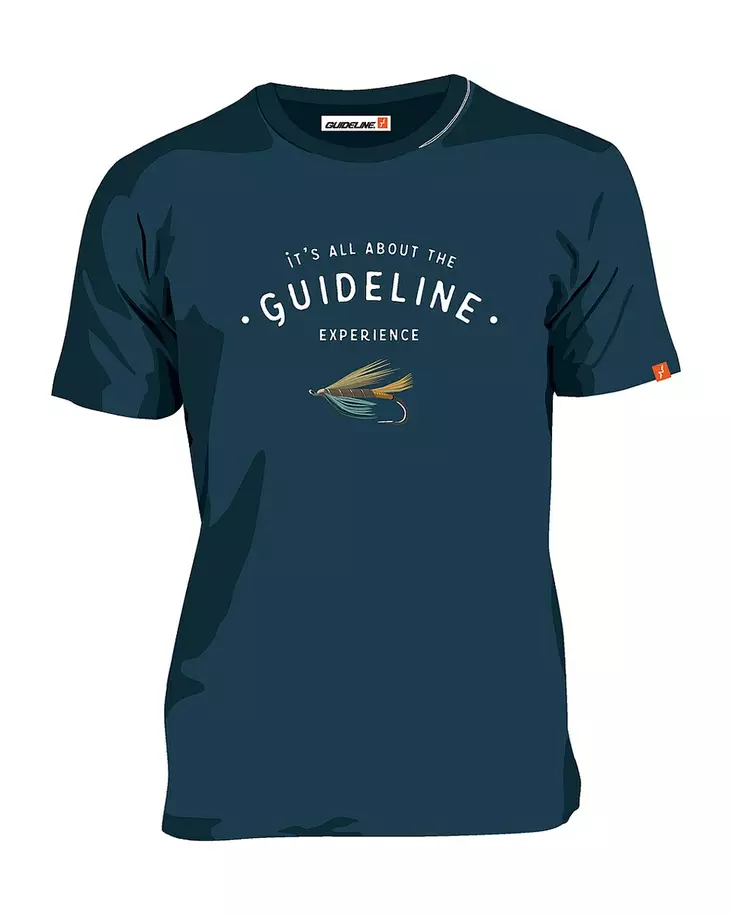 Guideline The Fly Eco Tee Blueberry #S - Miesten t-paidat - 7033841061315 - 1