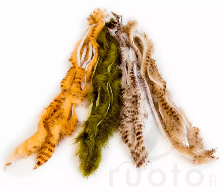 Hareline Barred Rabbit Strips - Zonkerit - 40500300065 - 1