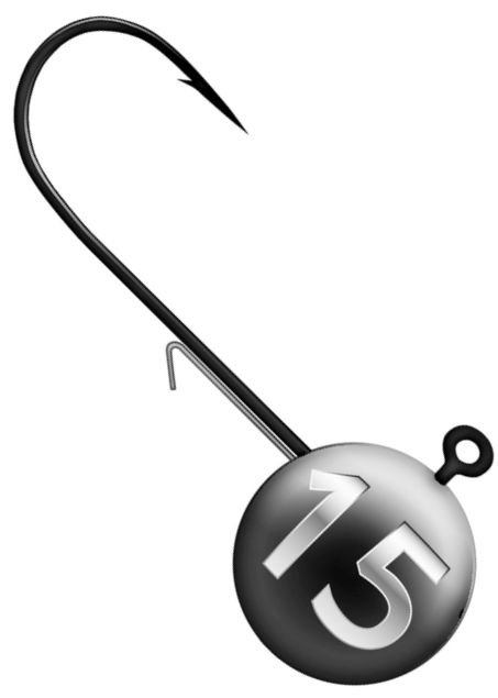 K.P Round Jig Head 15g - Jigipäät - 6438239079445 - 1