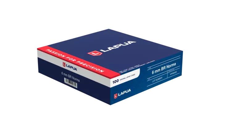 Lapua 6 mm BR Norma Hylsy 100pcs - Muut lataustarvikkeet - 6418267200745 - 1