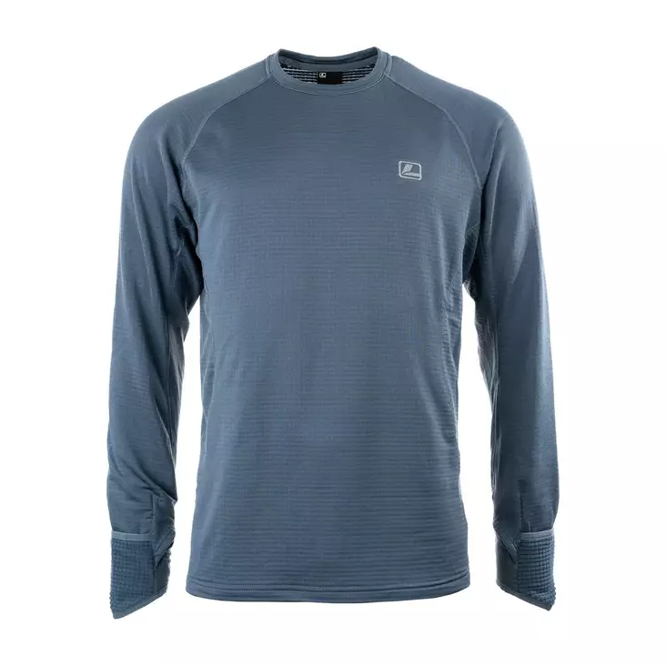 Loop Flyt Polartec Long Sleeve Top Blue Gray - Aluspaidat - 827142084725 - 1