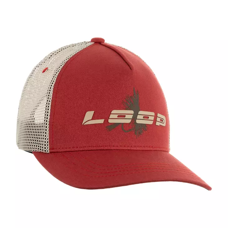 Loop Fly Trucker Cap Burnt Russet - Truckerit - 827142085395 - 1