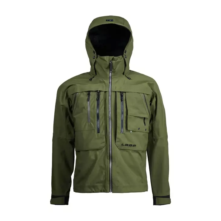 Loop Torne 2.0 Wading Jacket Spruce Green - Miesten kuoritakit - 827142067605 - 1