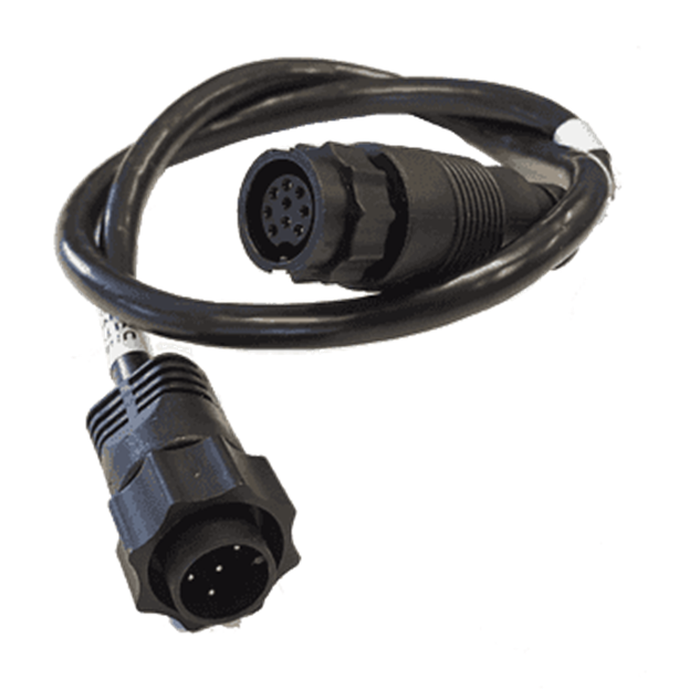 Lowrance Adapter - Airmar Black 9-pin to Blue 7-pin - Lowrance-lisävarusteet - 9420024165355 - 1