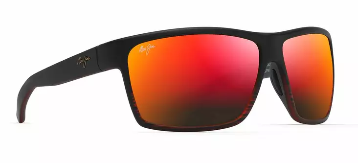 Maui Jim Alenuihaha - Brugundy Stripe with Hawaii Lava Lens - Lasilinssit - 603429067335 - 1