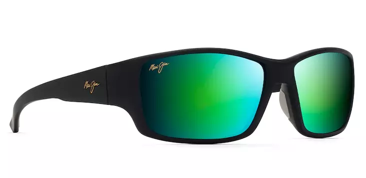 Maui Jim Local Kine - Black Frame with Green Mirror Lens - Lasilinssit - 603429055585 - 1