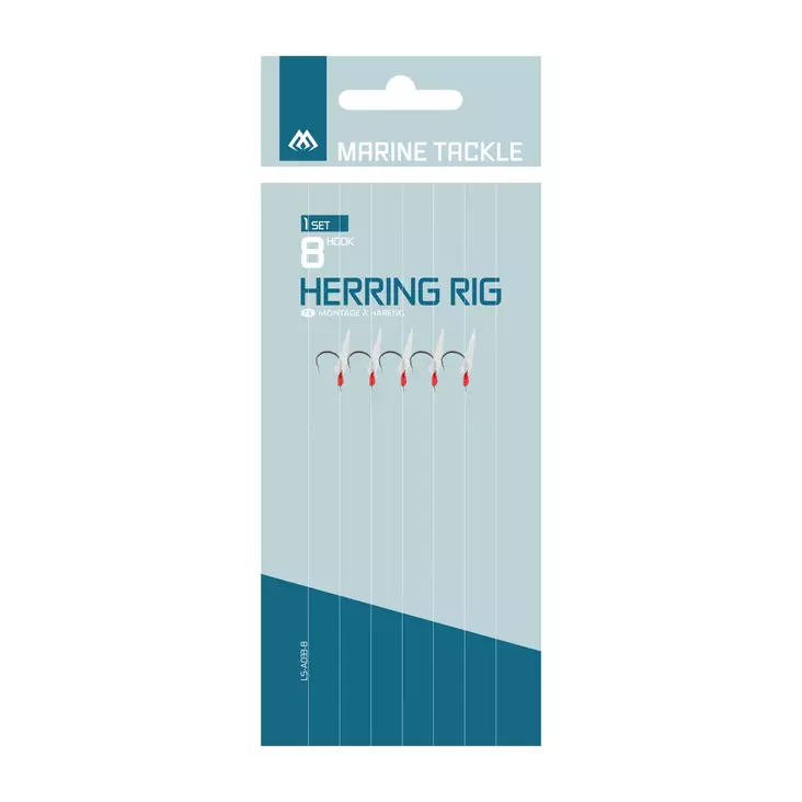 Mikado Herring Rig 5x20cm - Pohjaonginta- & turskarigit - 5900637163145 - 1