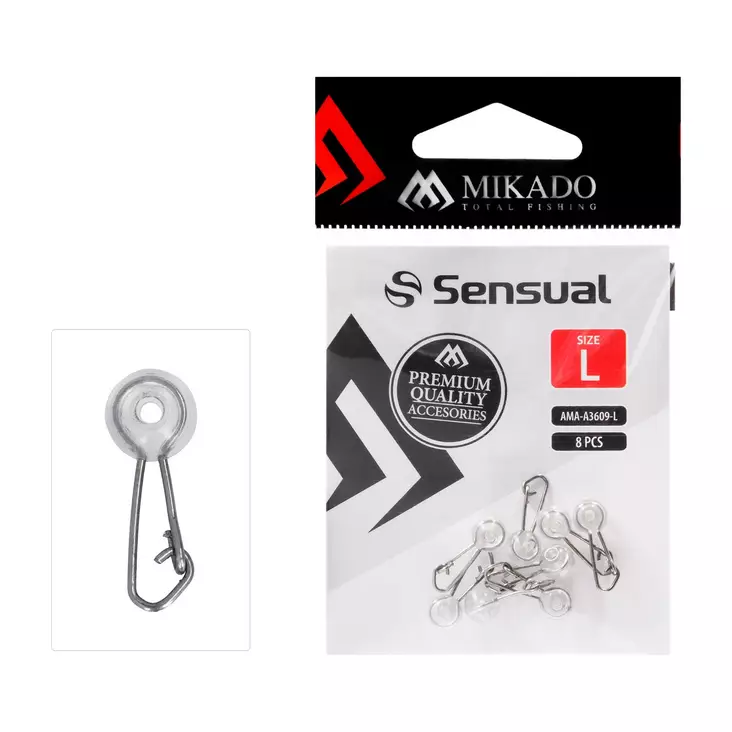 Mikado Snap with Bead - Feeder-liittimet, helmet & stopparit - 5900637057765 - 1