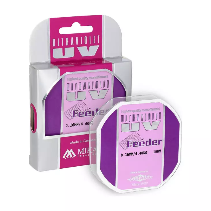 Mikado Ultraviolet Feeder 150m - Feeder- & match-monofiilit - 5900637809845 - 1