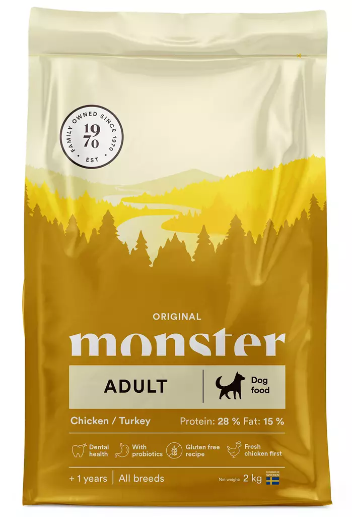 Monster Dog Original Adult - Monster -koiranruoat - 7350040124635 - 1