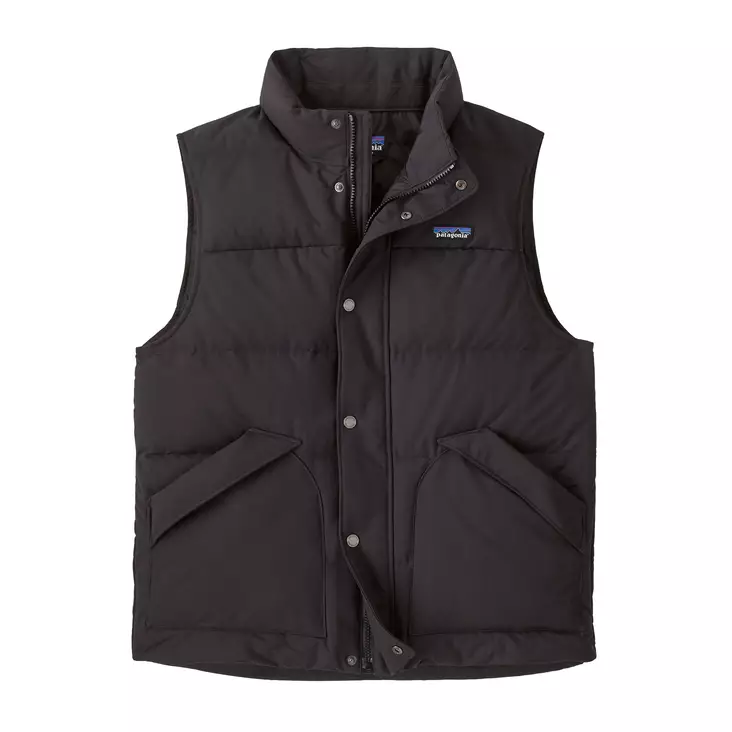 Patagonia Mens Downdrift Vest Ink Black - Miesten untuvatakit - 196924700215 - 1