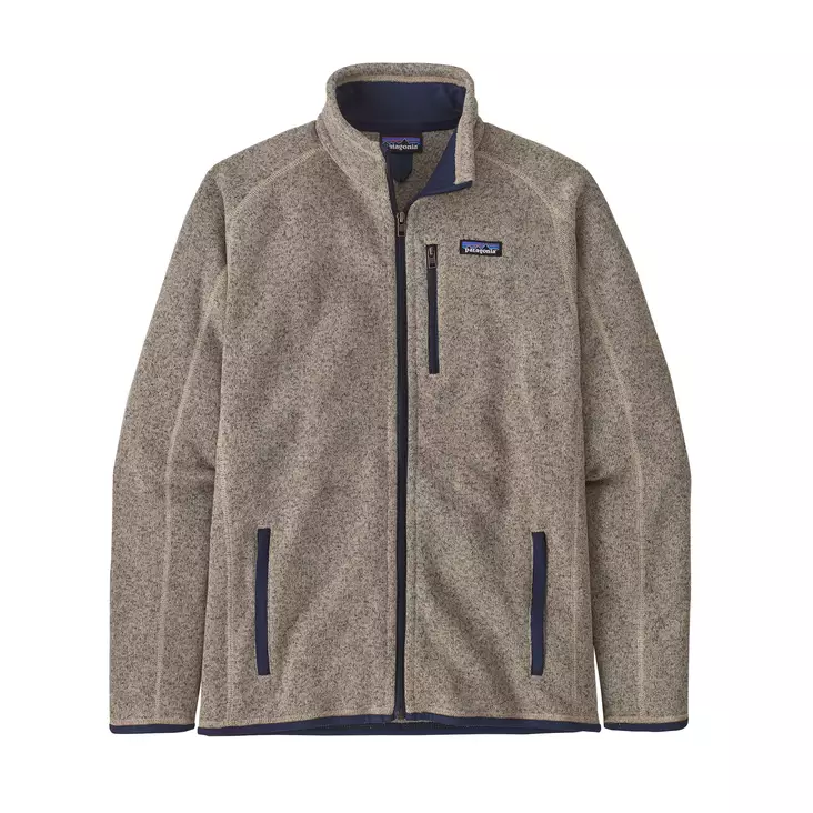 Patagonia M's Better Sweater Jacket Oar Tan - Välitakit - 194187971205 - 1