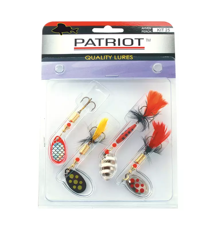 Patriot Lajitelma 4kpl Ahven - Viehelajitelmat - 6417512400565 - 1