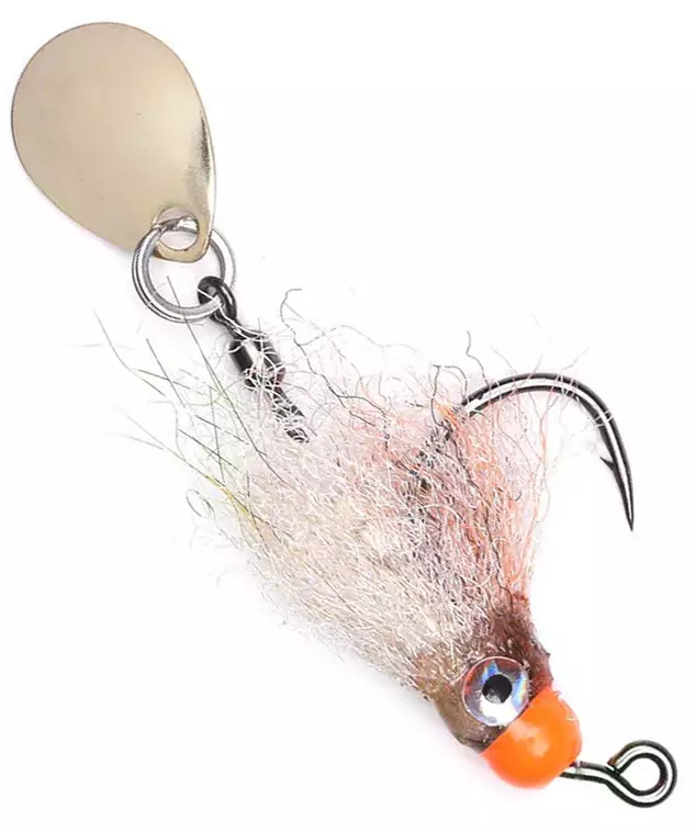 Perch - Ahven Clouser 1 Silver #4 - Streamerit ja liitsit - 8859202539175 - 1