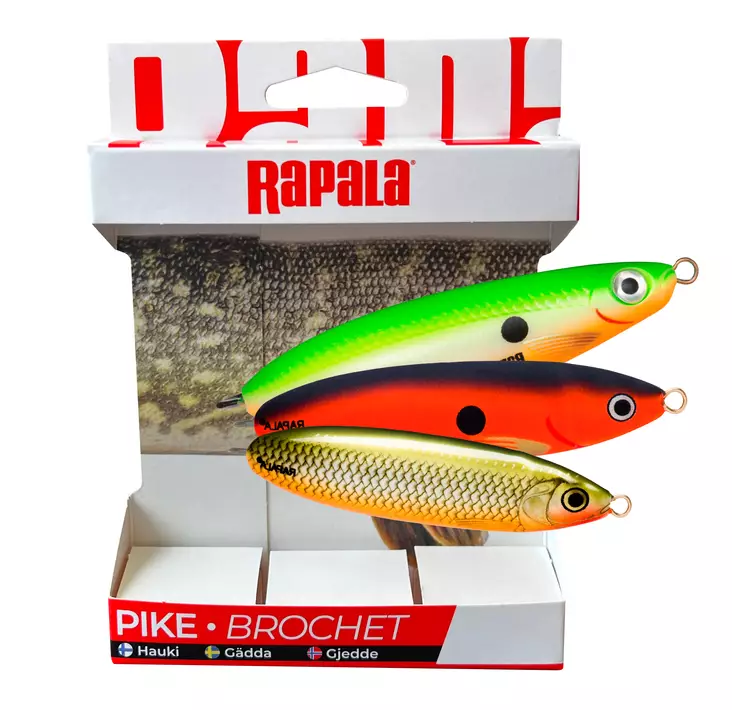 Rapala Essentials Pike Cloudy 2.0 - Viehelajitelmat - 022677384085 - 1
