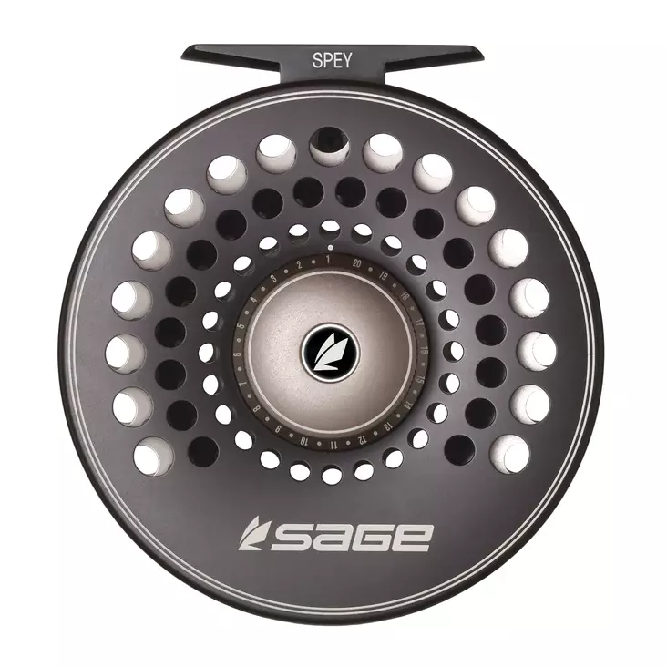 Sage Spey Reel Stealth Silver - Sage-perhokelat - 644269246245 - 1