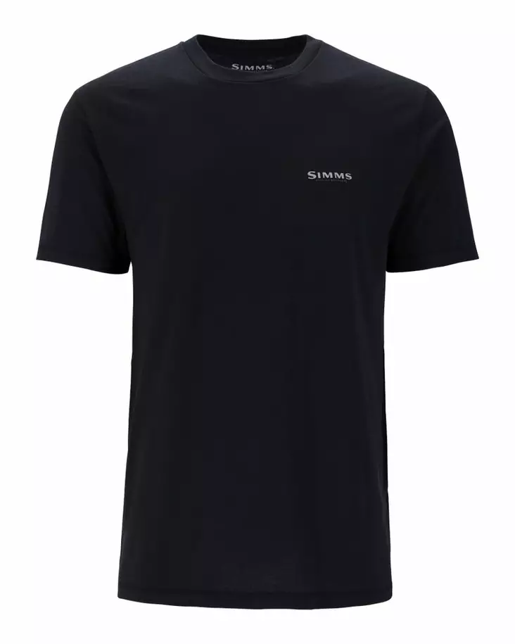 Simms Classic Tackle T-Shirt Black - Miesten t-paidat - 694264678985 - 1