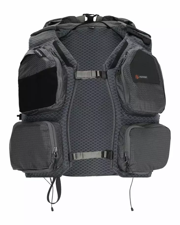 Simms Flyweight Vest Pack Smoke - Rinta- ja vyölaukut - 694264653395 - 1