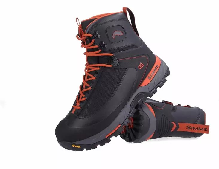 Simms G4 Pro Powerlock Boot Carbon - Kahluukengät - 694264598085 - 1