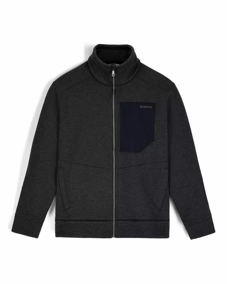 Simms Harbor Fleece Black Heather - Muut takit - 694264697405 - 2