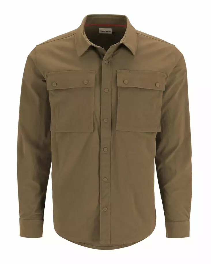 Simms Lodge Work Shirt Driftwood - Paidat - 694264661055 - 2