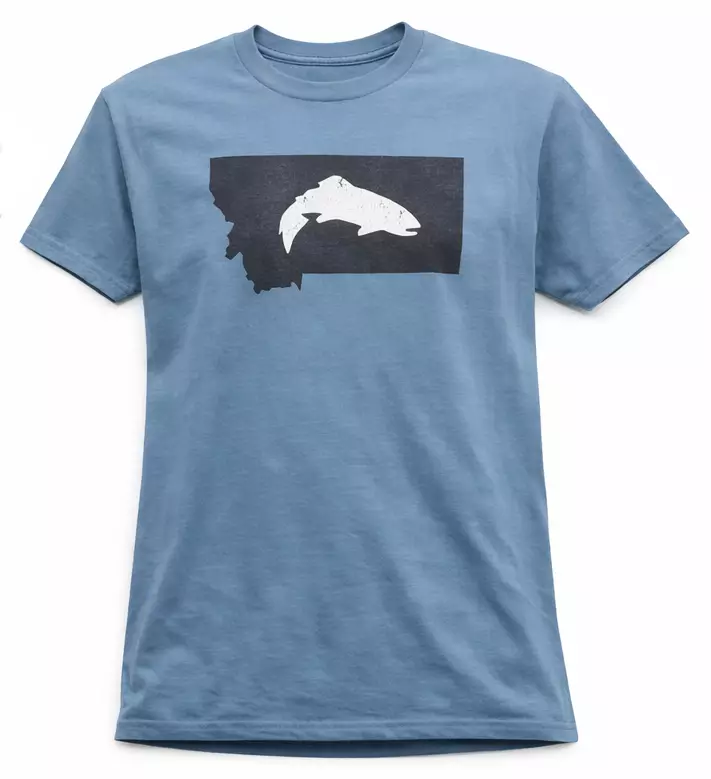 Simms T-Shirt, vaaleansininen #M - Käytetyt vaatteet ja kengät - SH000345 - 1