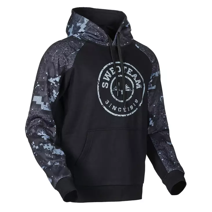 Swedteam Ridge Hoodie Desolve Black - Metsästäjän alus- ja väliasut - 7330144052805 - 1