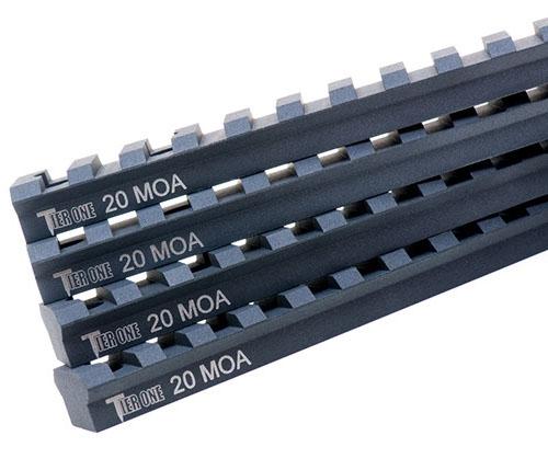 Tier-One Picatinny Rail Tikka T3 20-moa - Picatinny ja Weaver - 6430068624485 - 1