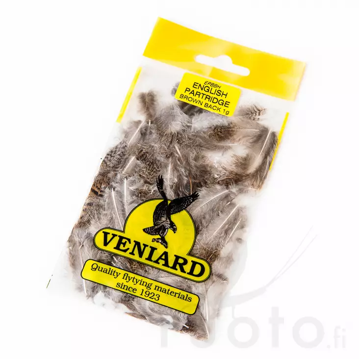 Veniard English Partridge Brown Back - Muut sulat ja höyhenet - 5056304603459 - 1