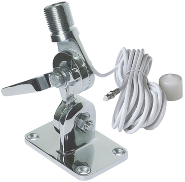 VHF Stainless Steel Quickfit Antenna Mount with Cable - Tutkat, VHF:t ja autopilotit - 9420024106655 - 1