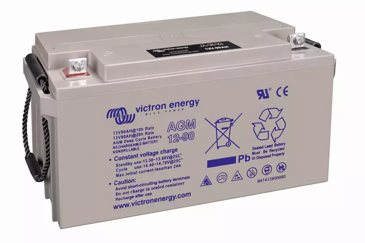 Victron AGM Deep Cycle Battery - Veneakut - BAT412800085 - 1
