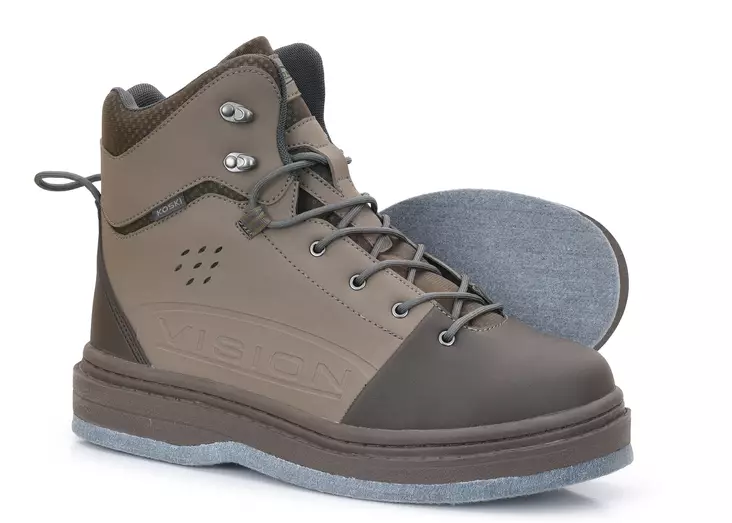 Vision Koski Felt Boot Brown -kahluukenkä - Kahluukengät - 6417512841405 - 1