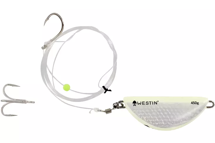 Westin Halibut Anti Twist Rig 450g Glow - Jäämerijigit - 5707549416525 - 1