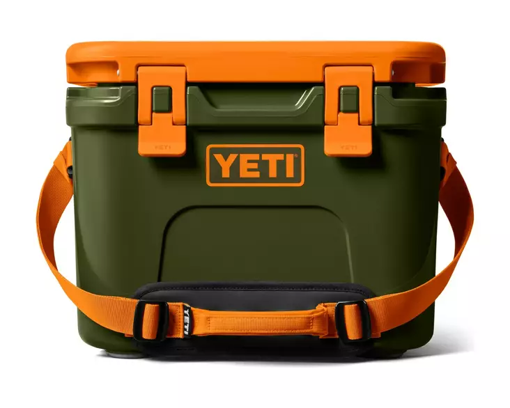YETI ROADIE 15 OLIVE/KING CRAB ORANGE - Kylmälaukut ja -laatikot - 888830630785 - 1